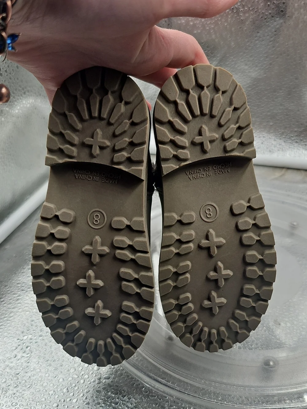 K Cream Old Navy Boots Size 8​